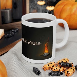 Dark Souls Mug | Dark Souls Gift | Video Game Mug | Gaming Gift | Gaming Mug | Gamer Mug | Video Game Gift | Gaming Coffee Mug | Geek Mug