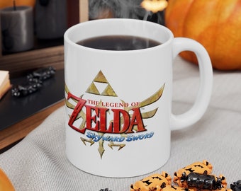 The legend of zelda Mug | Zelda Gift | Video Game Mug | Gaming Gift | Gaming Mug | Gamer Mug | Video Game Gift | Gaming Coffee Mug, Geek Mug