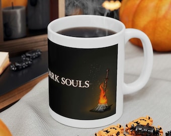 Dark Souls Mug | Dark Souls Gift | Video Game Mug | Gaming Gift | Gaming Mug | Gamer Mug | Video Game Gift | Gaming Coffee Mug | Geek Mug