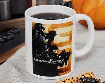 Counter Strike GO Mug | Counter Strike GO Gift | Video Game Mug | Gaming Gift | Gaming Mug | Gamer Mug | Video Game Gift | Gaming Coffee Mug