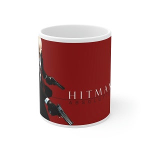 Hitman Absolution Mug | Hitman Absolution Gift | Video Game Mug | Gaming Gift | Gaming Mug | Gamer Mug | Video Game Gift | Gaming Coffee Mug