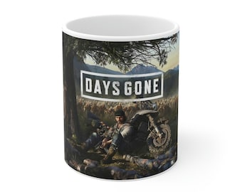 Days Gone Mug | Days Gone Gift | Video Game Mug | Gaming Gift | Gaming Mug | Gamer Mug | Video Game Gift | Gaming Coffee Mug | Geek Mug