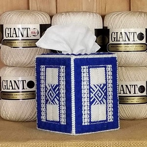 Vintage tissue box cover