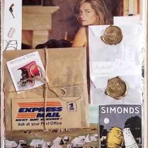 Junk Journal Ephemera Für den Gentleman, den Cowboy oder den Gentleman Cowboy. Über 100 Stück Vintage