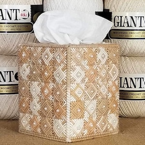 Vintage tissue box cover