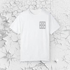 White - Soundsystem Stack T Shirt White Rave EDM Soundsystem Culture Concert Techno House Dubstep DnB EDM Shirt