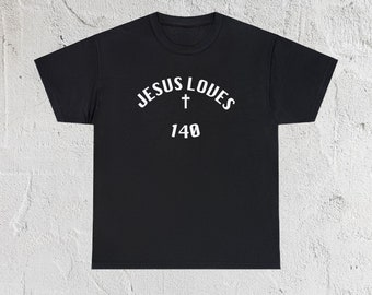 Jesus Loves 140 Dubstep Dance Rave EDM D&B Drum And Bass Techno House Shirt T Shirt