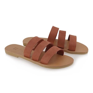 Ancient Greek Strappy Sandals Handcrafted in Greece