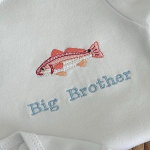 Red Fish Mini Sketch Stitch Embroidery Design
