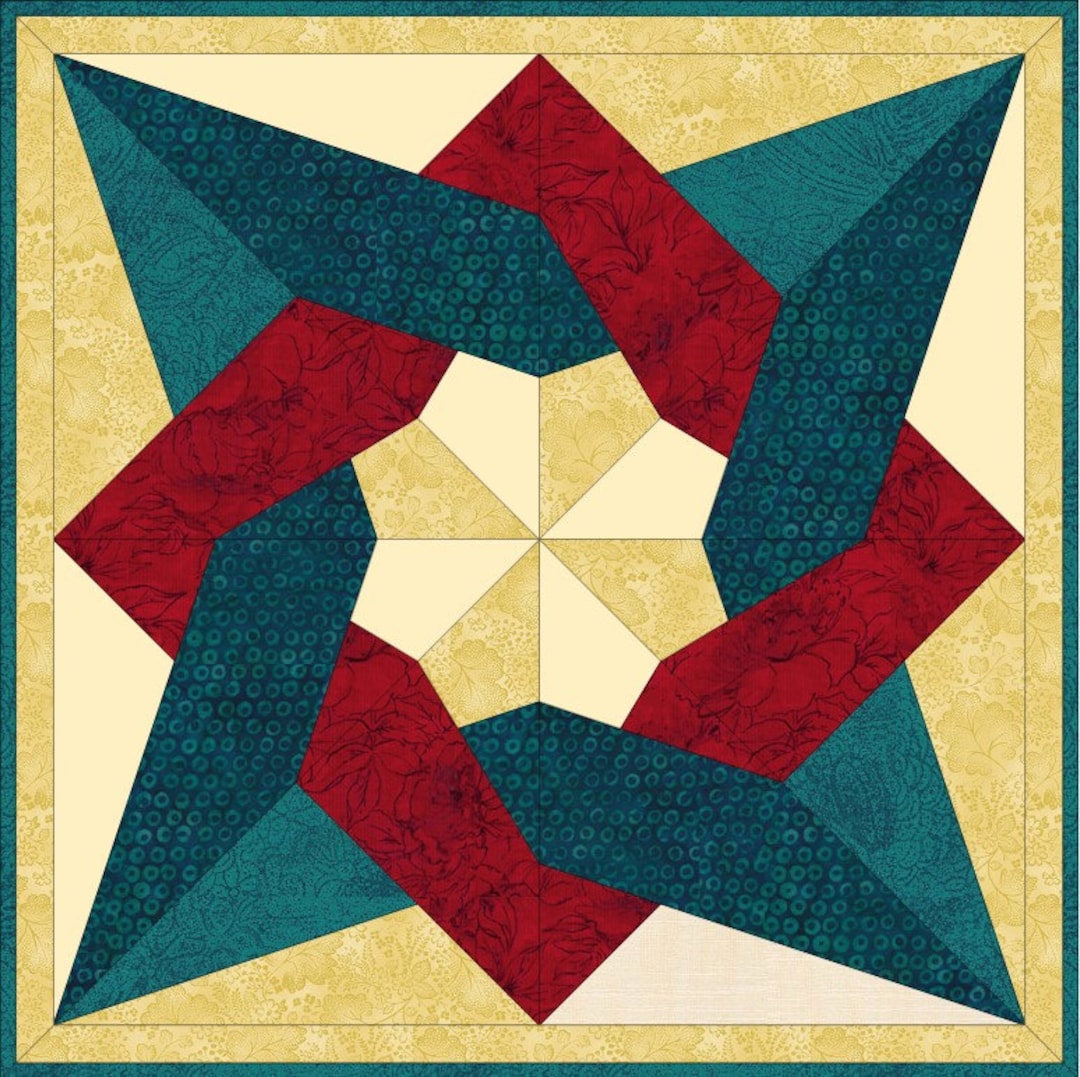 Digital Quilt Block Patterns | Quilt Patterns PDF | Paper Pieced Quilt ...
