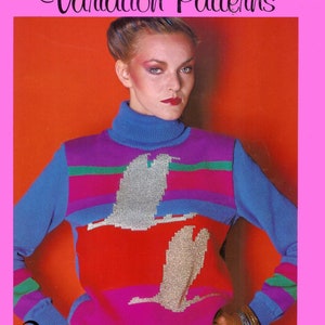 51 Fairisle Patterns for Knitting Machine, Machine Knitting Book, Punchcard Patterns, book PDF Download, 103 pages