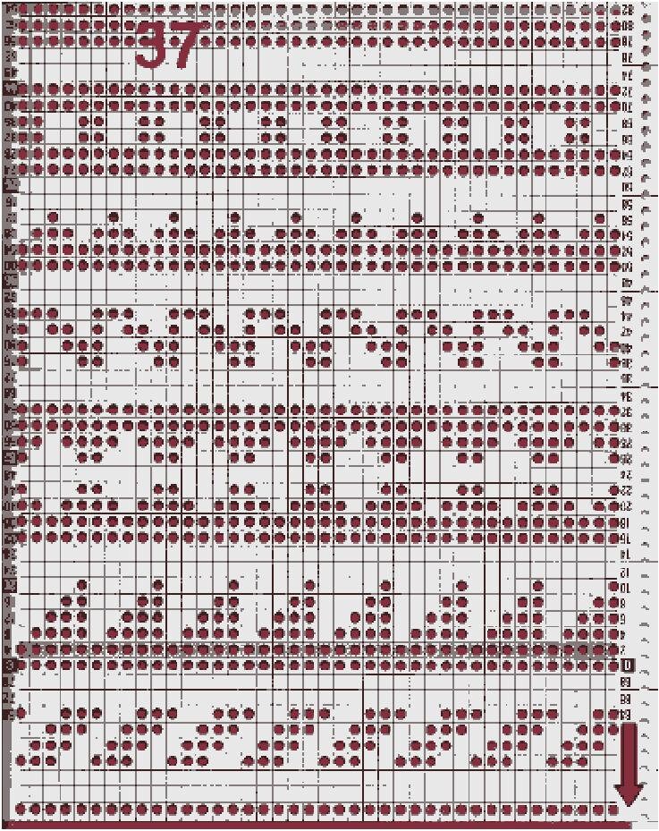 100 PASSAP Machine Knitting Punch Card Patterns Machine - Etsy