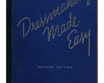 Vintage Sewing  Book 1939, Restored Digital Edition, Dressmaking, Fitting and Pattern Alteration,  PDF Download