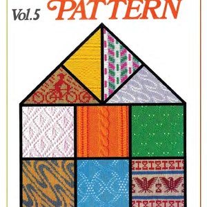 Punch Cards volume 5, Machine Knitting Magazine, Punchcard Patterns , ebook PDF Download, 334 pages