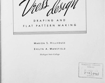 Vintage Sewing Pattern Drafting Book: 1948 Illustrated Guide (PDF Download)