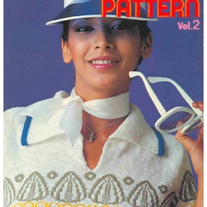 Brother Punch Cards volume 2, Machine Knitting Book, Punchcard Patterns , ebook PDF Download, 51 pages