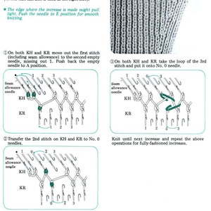 Brother Ribber Knitting Machine Techniques Tutorial (PDF Download) - Etsy
