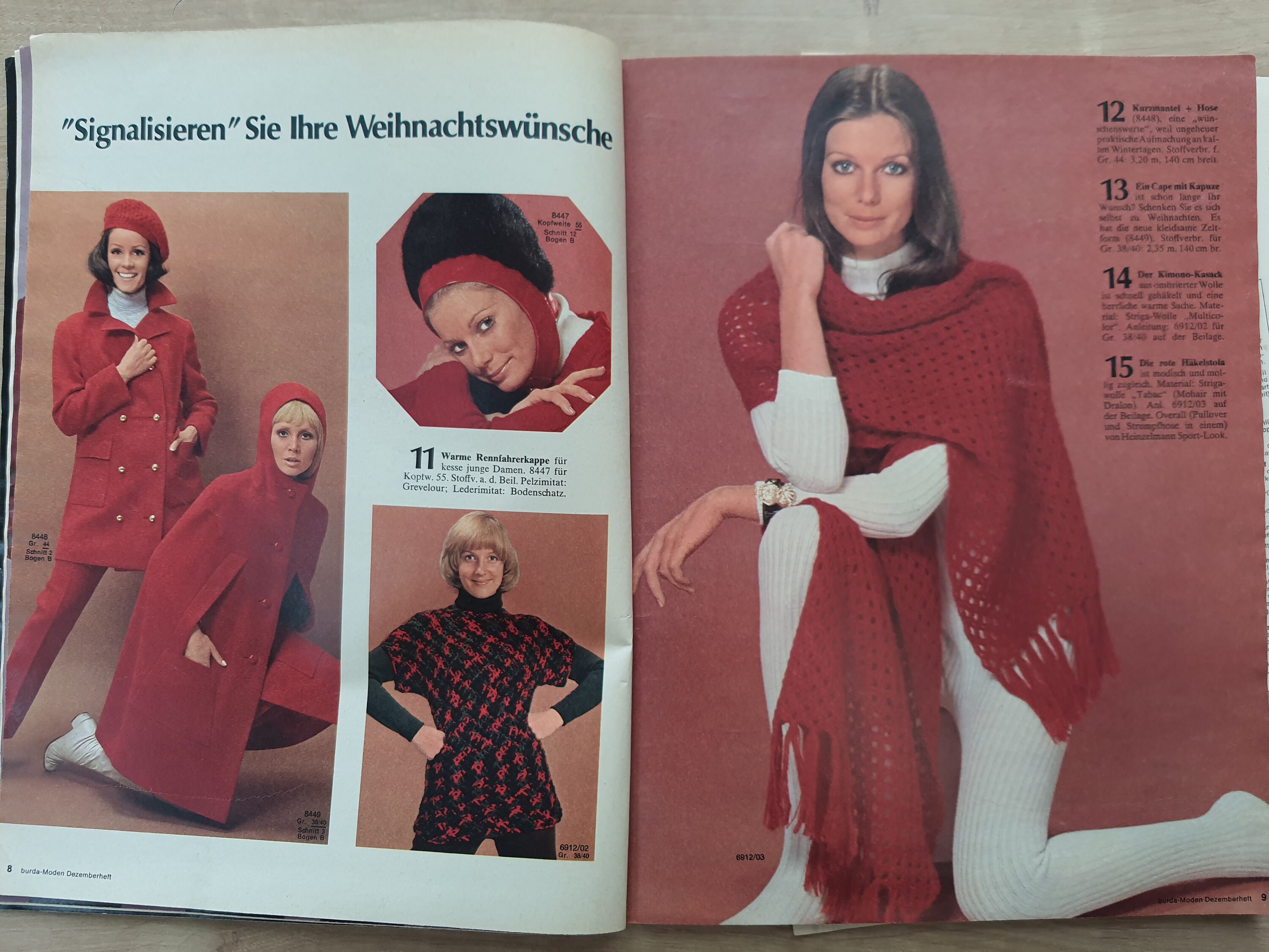 12 1969 Burda Moden Burda 1960s Vintage Sewing Patterns Vintage 12 1969 Burda Moden Burda 1960s Vintage Sewing Patterns Vintage