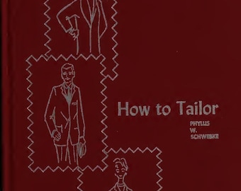Vintage Dressmaking Book: Costume Design & Sewing Patterns (Digital PDF Download)