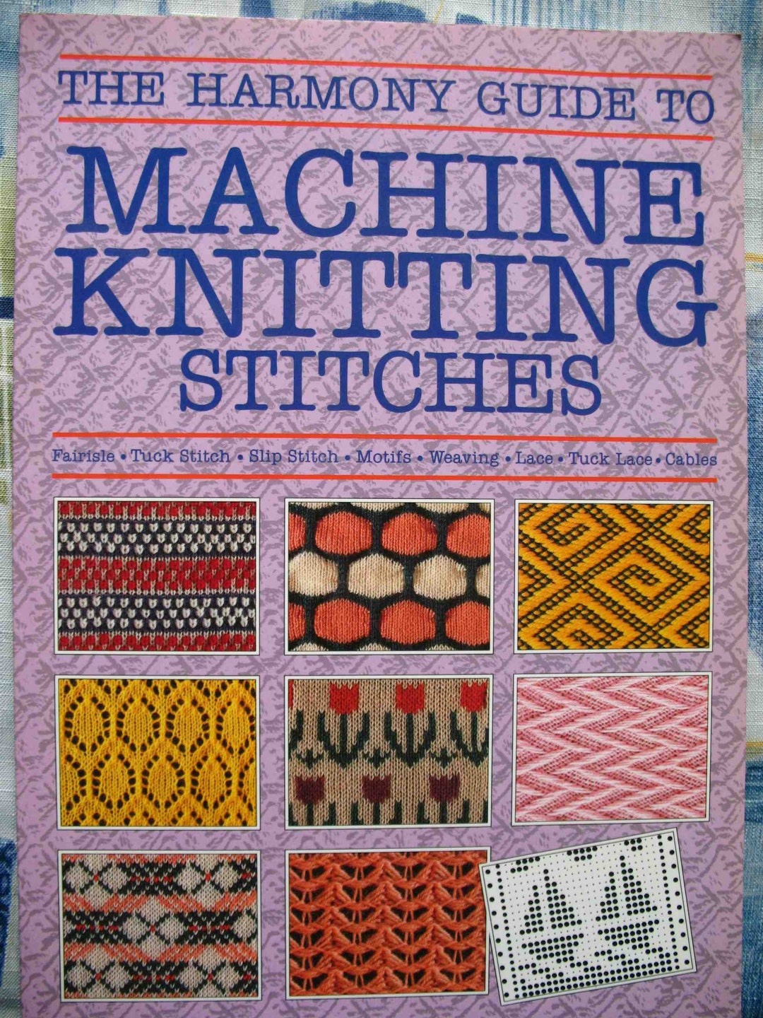 200punch Cards Machine Knitting Book Punchcard Patterns Etsy