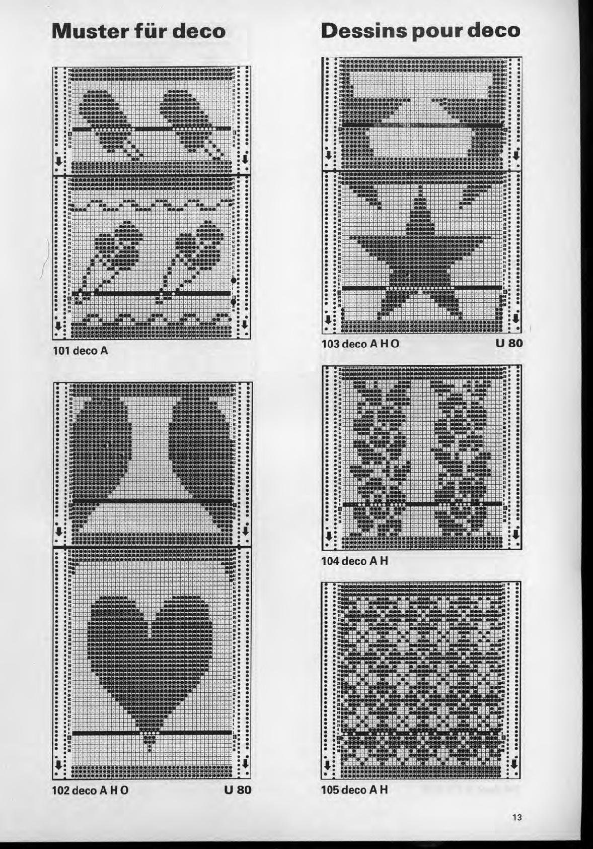 230 PASSAP Knitting Machine Punch Card Patterns Designaknit - Etsy