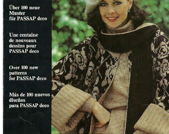 PASSAP Knitting Machine: 100 Punch Card Patterns (PDF Download)