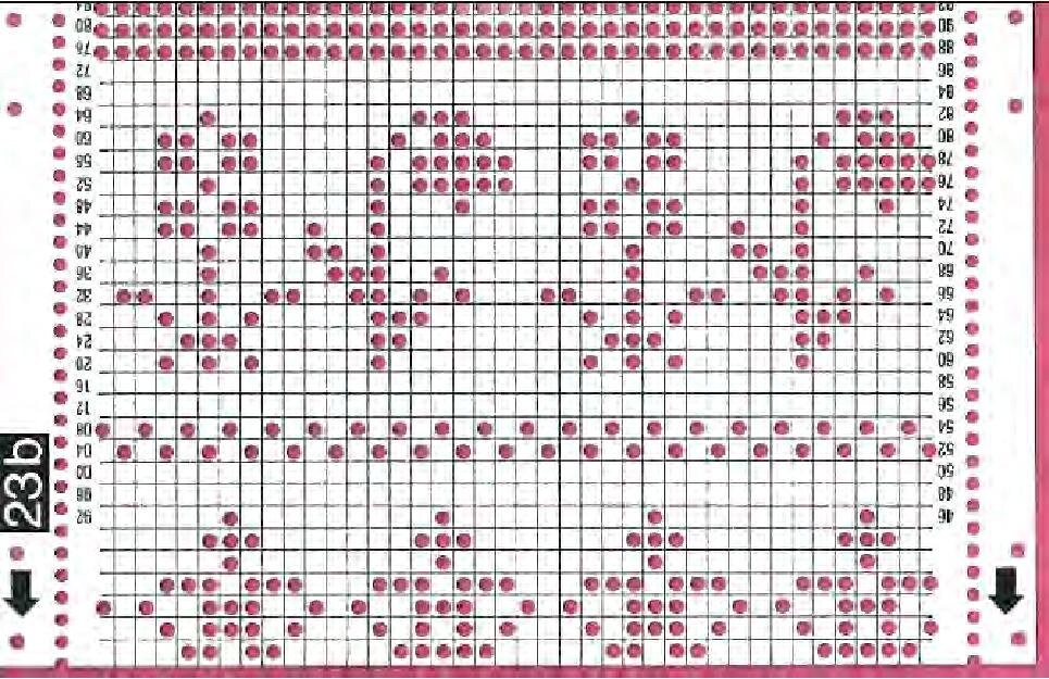 100 PASSAP Machine Knitting Punch Card Patterns Machine - Etsy