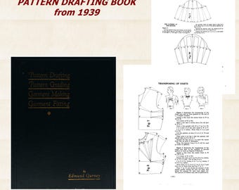 1930s Pattern Drafting Book: Vintage Sewing & Tailoring Guide (PDF Download)