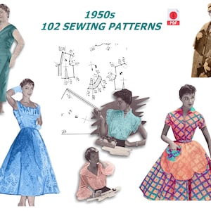 1950s Sewing Patterns: Pattern Drafting System (PDF)