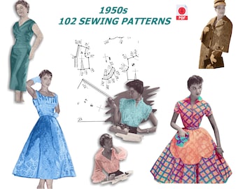 1950s Sewing Patterns: Pattern Drafting System (PDF)