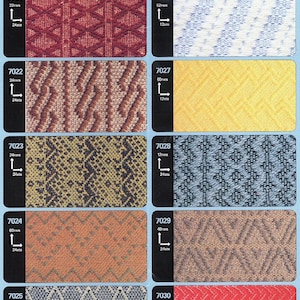 40 Toyota Punch Cards , Knitting machine Punch card Patterns , ebook PDF Download