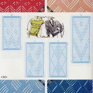 191 Toyota Punch Card Patterns Book,Knitting Machine Punch Cards, Punchcard Patterns , ebook PDF Download, 108 pages