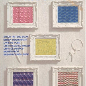 SILVER REED Stitch Pattern Book, Machine Knitting Magazine, Punch card Patterns , ebook PDF Download, 83 pages