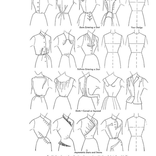 Pattern Drafting Book Etsy Pattern Drafting Book Etsy