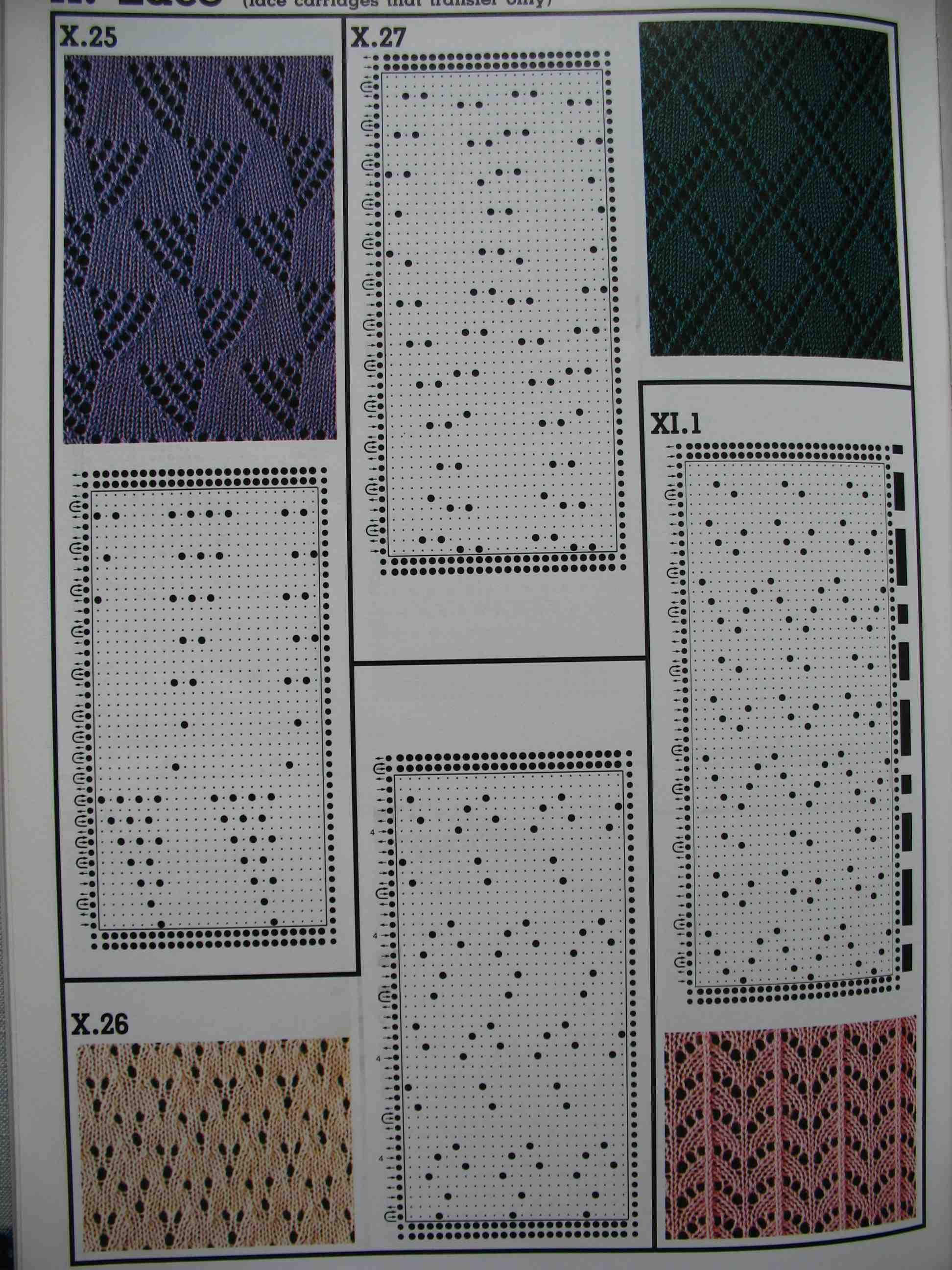 200+punch Cards, Machine Knitting Book, Punchcard Patterns , Ebook PDF ...