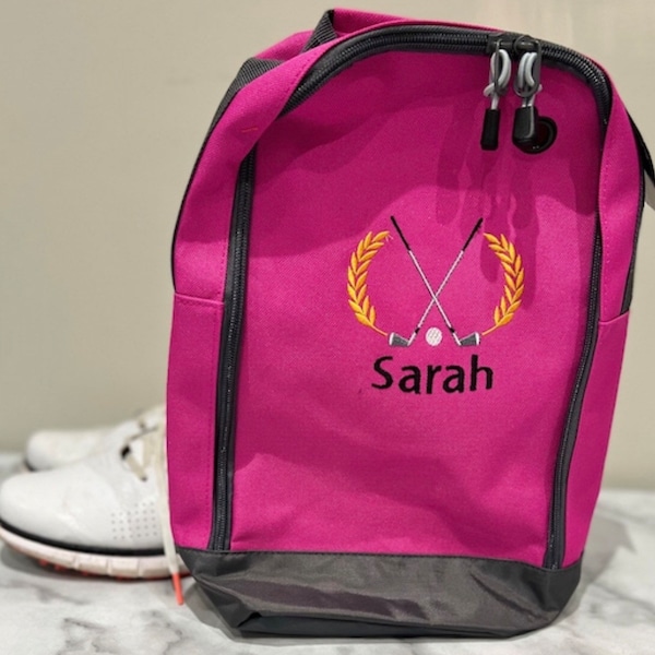 Golf Shoe Bag Etsy
