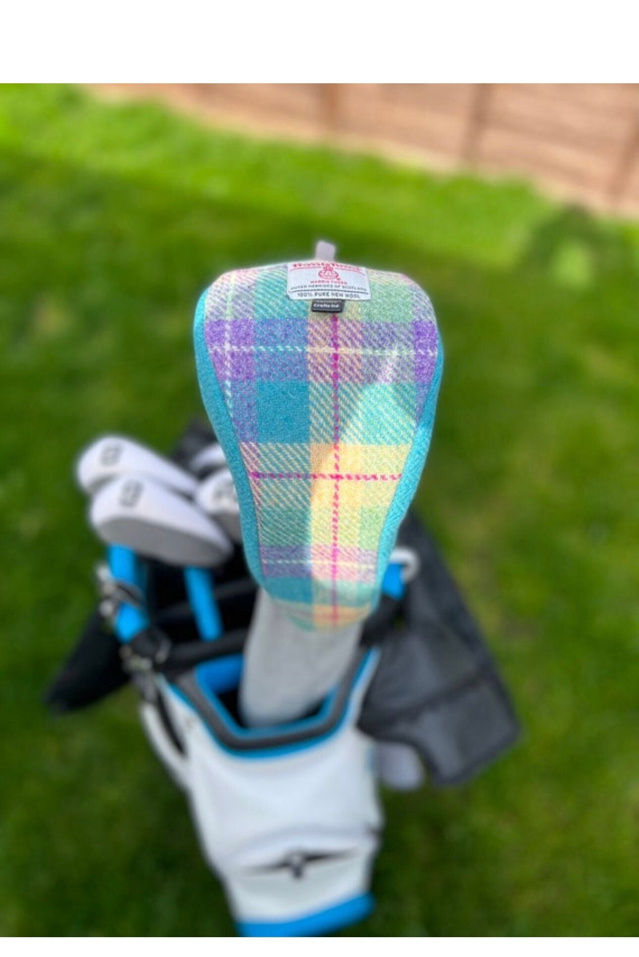 Harris Tweed Golf Head Covers Driver Head Cover fairway Etsy