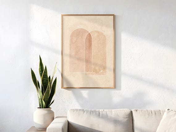 Warm Neutral Arch Duo Print