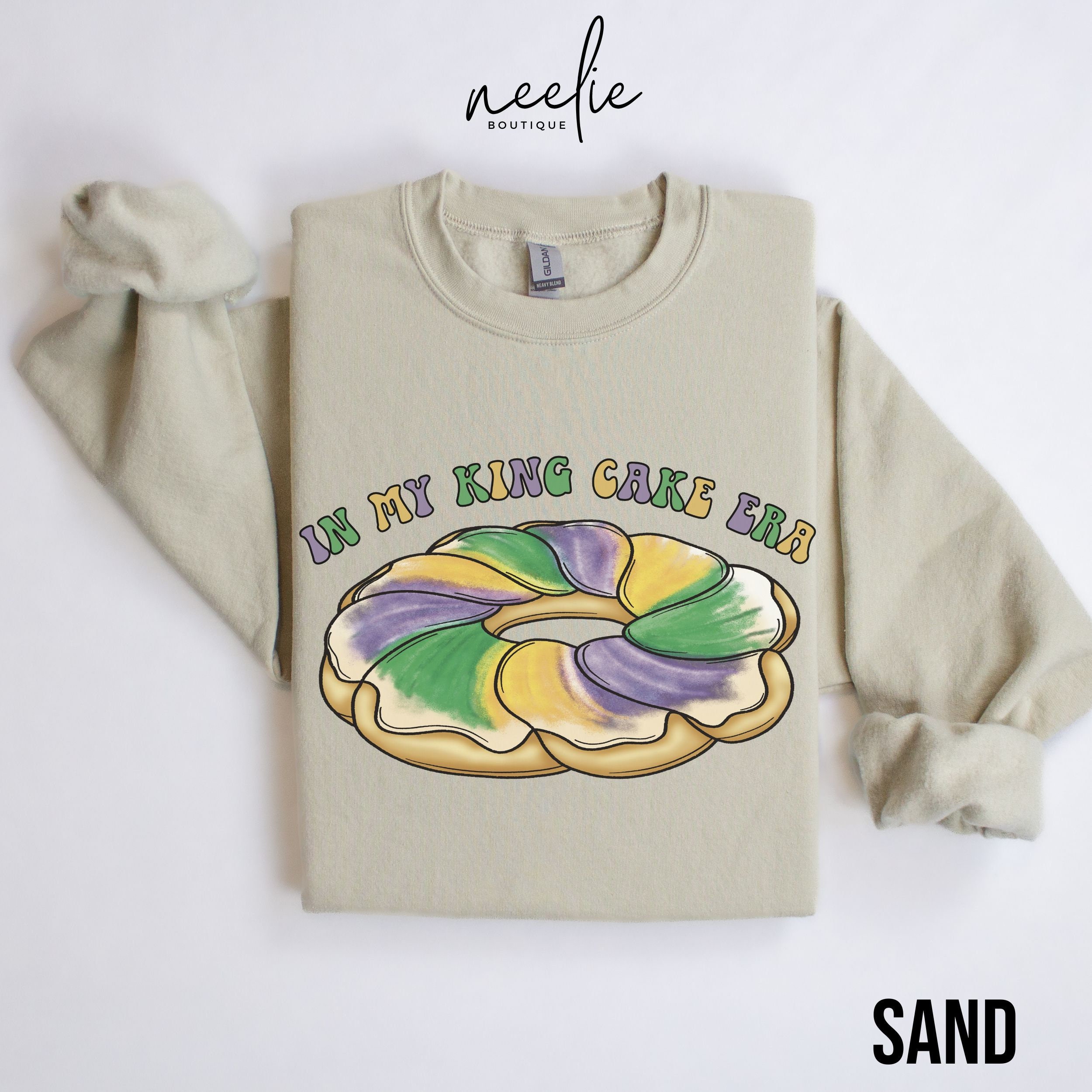 Mardi Gras Treat Yo’ Self King Cake Dad Hat