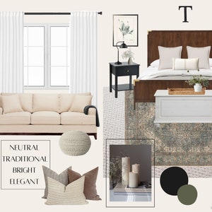 Premium Interior Design Package For Bedroom, Living Room, Office, or Other Larger Space image 8