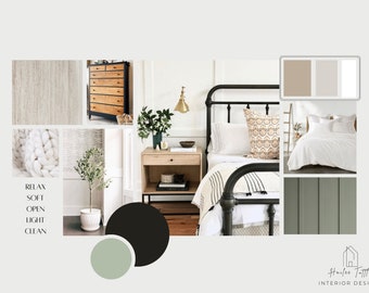 Custom Mood Board and Design Guide