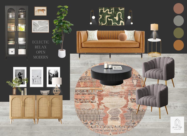 Premium Interior Design Package For Bedroom, Living Room, Office, or Other Larger Space image 5