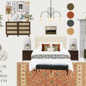 Premium Interior Design Package For Bedroom, Living Room, Office, or Other Larger Space image 9
