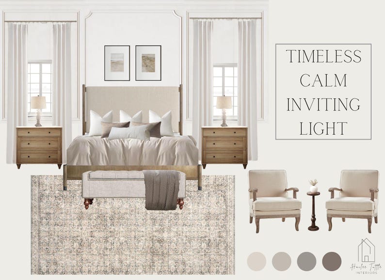 Premium Interior Design Package For Bedroom, Living Room, Office, or Other Larger Space image 1