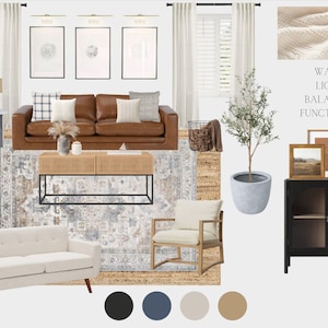 Premium Interior Design Package For Bedroom, Living Room, Office, or Other Larger Space image 4