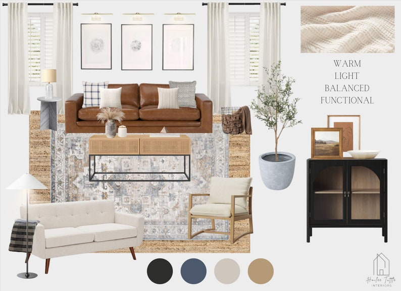 Premium Interior Design Package For Bedroom, Living Room, Office, or Other Larger Space image 4