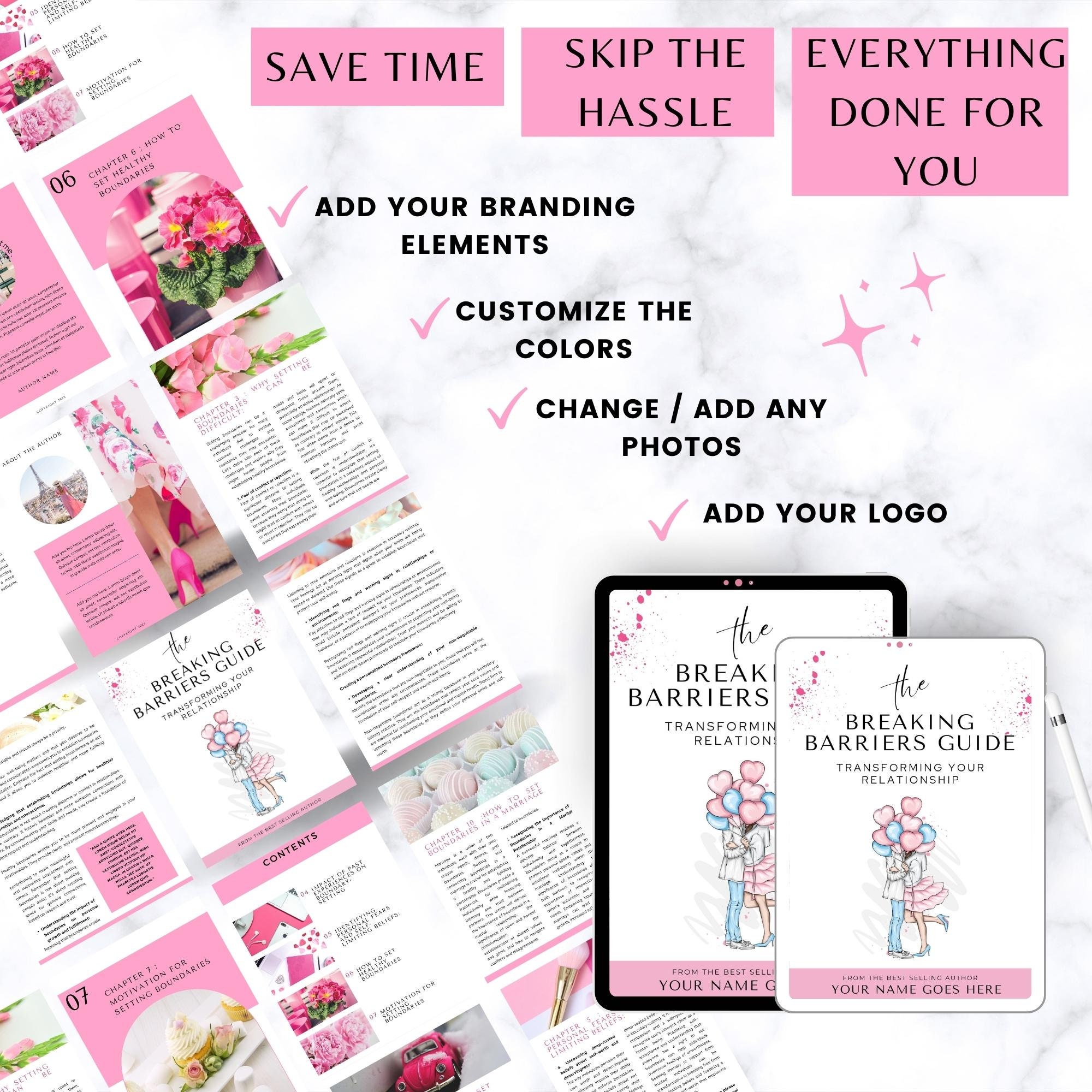 Done for You Relationship Coaching Program | Brandable Workbook ...