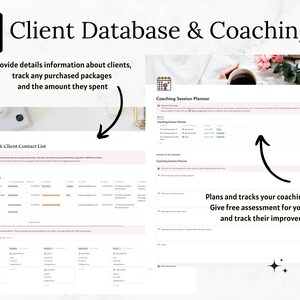 Notion Template Ultimate Coaching Dashboard | Coaching Business Tool ...