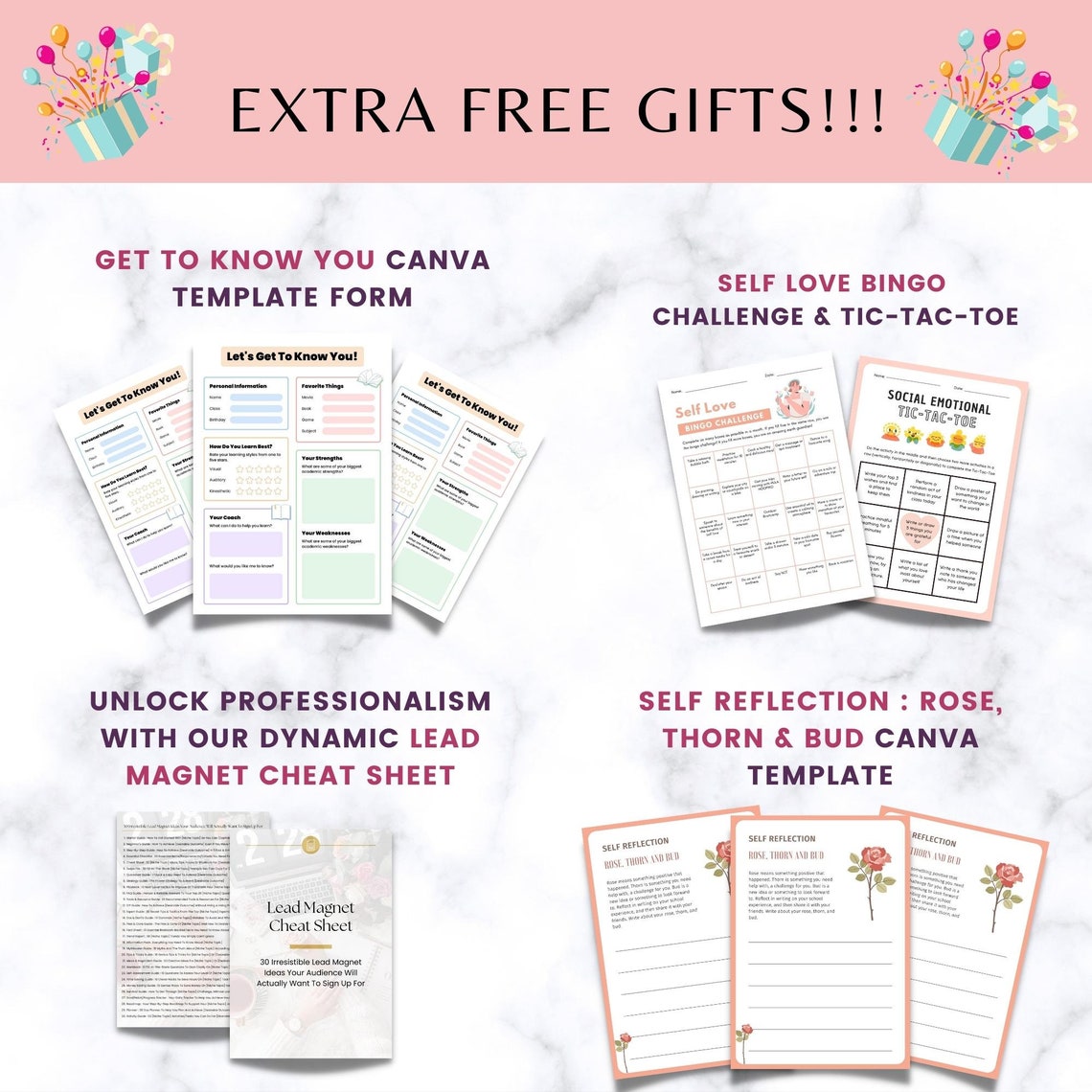 Done for You | Breaking Barriers Worksheet | Lead Magnet for Life ...