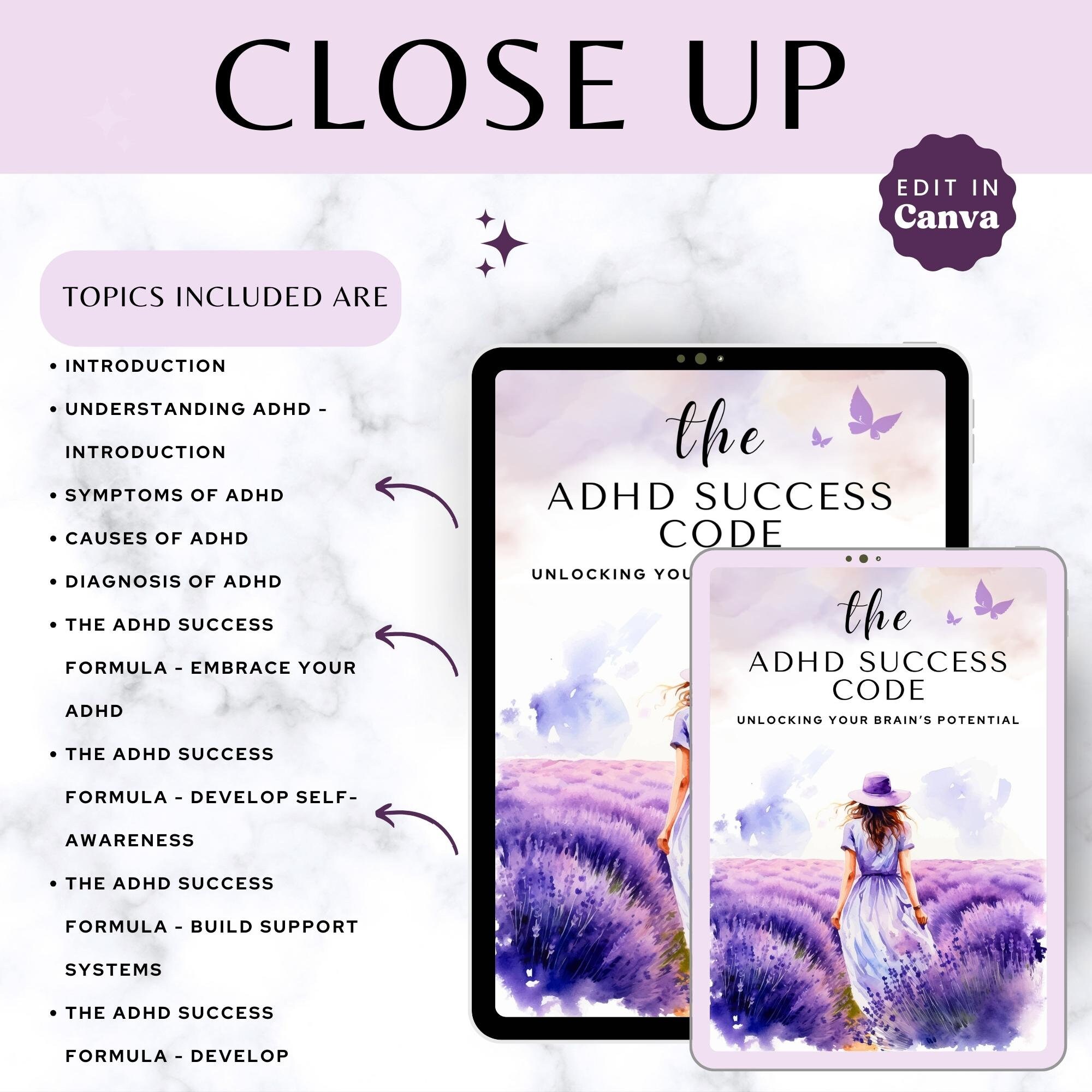 Done for You ADHD Success Code Ebook ADHD Coach Life Coach Wellness ...